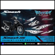 ◹ Suzuki Smash 115 Stock Decals