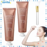 SYNITE Baby Collagen Glow Cream, with a Brush Collagen Glow Collagen , Collagen Aginon Volufiline El