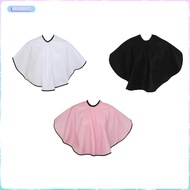 [ukgjmkcl] Salon Barber Cape Cutting Hair Cape Haircut Apron Polyester Hair Dye Cape Makeup