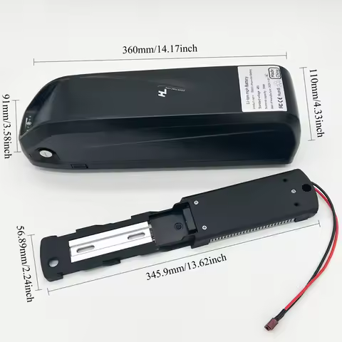 New Hailong 48V Down Tube High quality 36V 52V Batteries 20Ah 30Ah 40Ah for Isinwheel M10 Jasion Ret