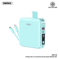 มีมอก.Remax พาวเวอร์แบงค์ แบตเตอรี่สำรอง 15000mAh รุ่น Infinity W1501 RPP-20 All in one QC 18W
