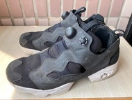 Reebok 黑武士 (近全新)Reebok instapump fury denim 丹寧  pump運動休閒鞋