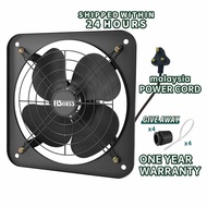 BS BOSS exhaust fan 8-24 inch Wall Type Light Duty Industrial kitchen ventilation fan kipas ekzos