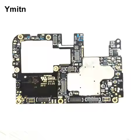 Ymitn Unlocked Main Mobile Board Mainboard Motherboard With Chips Circuits Flex Cable For Xiaomi MIX