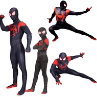 Detailed And Breathable Miles Morales Spider Costume For Cosplay