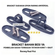 gg_  BRACKET DUDUKAN SPION FERING MOTOR NINJA/CBR/R15/R25/GSX/NINJA 250/150