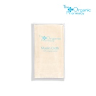 The Organic Pharmacy Organic Muslin Cloth 100% Organic ผ้าฝ้ายมัสลิน ออร์แกนิค 1 ผืน สำหรับเช็ดทำความสะอาดผิวหน้า ช่วยผลัดเซลล์ผิว ช่วยให้ผิวสะอาด
