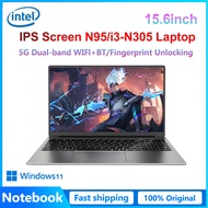 15.6 Inch IPS Screen PC Intel N95 I3 N305  Nvidia 6G independent graphics Gaming Laptop DDR4 64GB 4T