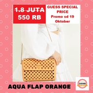 GUESS women's bag AQUA FLAP series shoulder bag 100% original