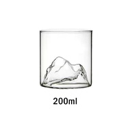 Rock glass 300ml Gelas Minum Motif Gunung Gelas Whiskey Gelas Gunung Fuji