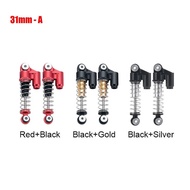 Axial SCX24 90081 1/24 RC Car Shock Absorber Metal Double Cylinder Damper Upgrade Parts