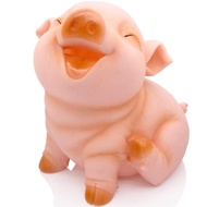 H&W Cute Pig Coin Money Bank, Shatterproof Piggy Bank, Creative Money Bank, Can Store 1000 Coins, Be