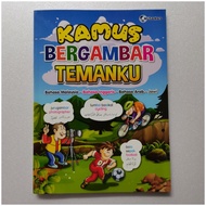 [2022] Kamus Bergambar Temanku (Bahasa Malaysia - Bahasa Inggeris - Bahasa Arab - Jawi)