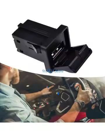 37JE Car Radio 3.5mm USB Reader Adapter Plug Socket for Car Multimedia 284H3-1FA0B