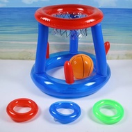 【Hot ticket】 Outdoor Fun Sport Pool Games Summer Water Toys Inflatable Basketball For Family Party Swiming Pool Balls Game Accessories