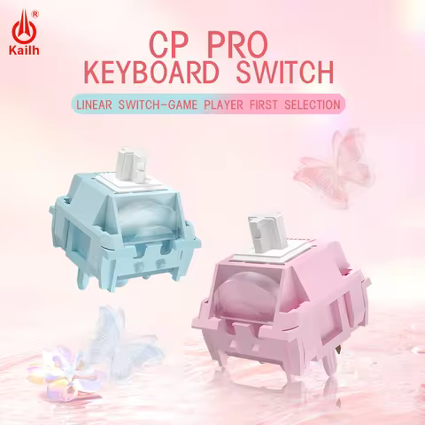 Kailh Linear CP PRO Keyboard Switch Butterfly Love Dance MX Smooth Extended Long Spring Speed Switch