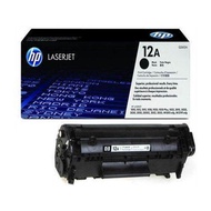 HP 12A HP Toner Original รุ่น 12A-Q2612A ตลับหมึกโทนเนอร์ HP 12A (Q2612A) สีดำ หมึกแท้คุณภาพสูง คมชั