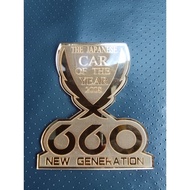 Emblem Fender KANCIL MIRA 660 sepasang