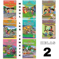 Terlaris Buku LKS Modul Tematik SD Kelas 2 Tema 12345678 Semester 1