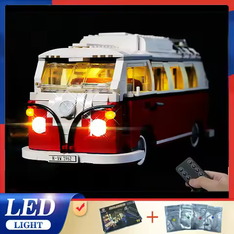 Personalized LED Light Kit For LEGO 10220 T1 Camper Van (Only LED Light,Without Blocks Model )