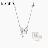 Necklace for Girlfriend Niche Christmas Gift S999Cardillo Design Simple Sweet Dream Gift Pure Silver