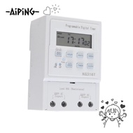 AIPING Programmable Timer, Microcomputer 30A Digital Timer Switch, Smart Home Automatic KG316T 1Min 