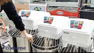 Heavy Duty Dough Mixer Commercial Type Spiral Mixer Planetary Mixer with cover professional bakery e