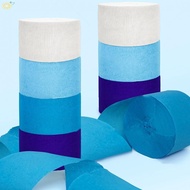 Crepe Paper Graduation Ribbon Streamer Tassel Wedding 4.5cmx25M Anniversaries