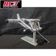 FOOTSTEP FOOT STEP UB UNDERBONE RC3 NINJA 150 RR R SS TIPE TROMOL CNC - ShafiyulShop