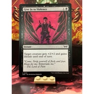 MTG - Give In to Violence (Duskmourn: House of Horror) - {Common - Black}