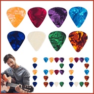 Bass Guitar Picks 120-pieces Colorful Fret Picks 0.46 / 0.71 / 0.96mm Thickness Finger Plectrums for