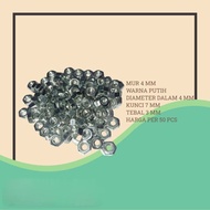 CONTENTS 50 PCS 4MM NUTS 4MM NUTS