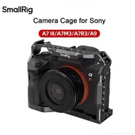 Smallrig DSLR for A7 III A7R III A7M3 A9 Camera Cage For Sony A7III Rig with Cold Shoe Mount 2918
