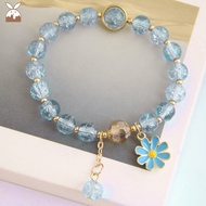 【CH】Crystal Bracelet Female Strawberry Sun Flower Sister Bestie Student Couple Daisy Jewelry
