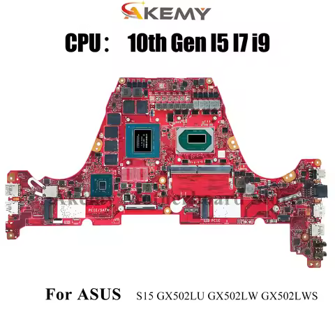 GX502LXS Laptop Motherboard For ASUS ROG Zephyrus GX502L GX502LXS S15 GX502LW GX502LV GX502LU GX502L