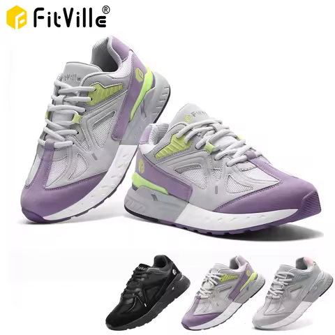 FitVille Extra Wide Women's Walking Shoes Wide Width lightweight Sneakers for Flat Foot Plantar Fasc
