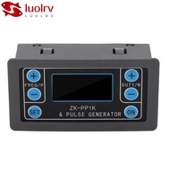 LUOLRV PWM Pulse Generator, LCD Display ZK-PP1K PWM Pulse Frequency Generator, Function Generator Wi
