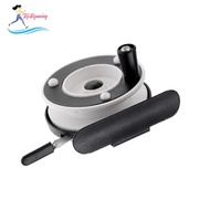 [Whweight] Ice Fishing Reel Winter Fly Wheel Fishing Reel Fly Line Wheel Portable