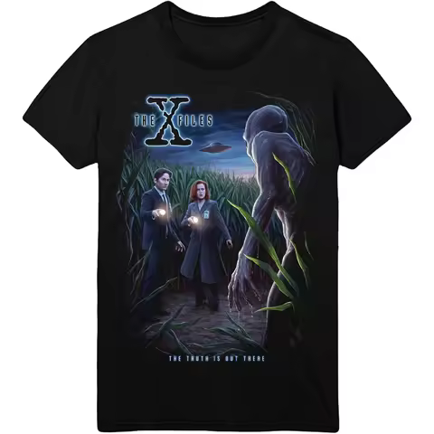 The X-Files Mulder & Scully Alien Graphic T Shirt 90s Sci-Fi TV Show The Truth Is Out There Streetwe