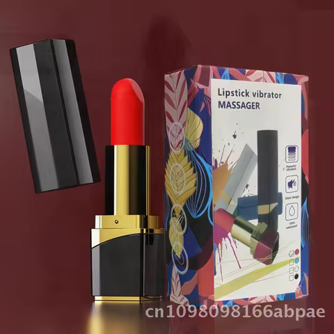10-Frequency USB Magnetic Charging Lipstick Vibrator for Adults Fun Egg Jumping Bullet Shockproof AV