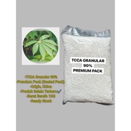 TCCA Granular - Granular Chlorine - Swimming Pool Medicine 1KG Chlorine Powder