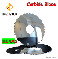 Sliting Saw 100X3X25.4 MRT Carbide SAW BLADE 100 Pisau Gergaji Potong Bekas