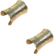 ABOOFAN 2pcs Cuff Bracelet Accessories Costume for Men Vintage  Gypsy Bangles Bangle Bracelet Wide B