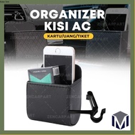 HP Car ac Organizer box coin holderhp e toll card