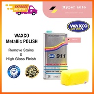 WAXCO 911 Metallic Cleaner 530ml Ori WAXCO Nano Tech Luster 911 Car Cleaner and Polish / Trade Mark