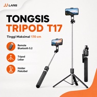 HP Premium 170CM Bluetooth 5.2 Selfie Stick Tripod GoPro Action Camera Remotehp