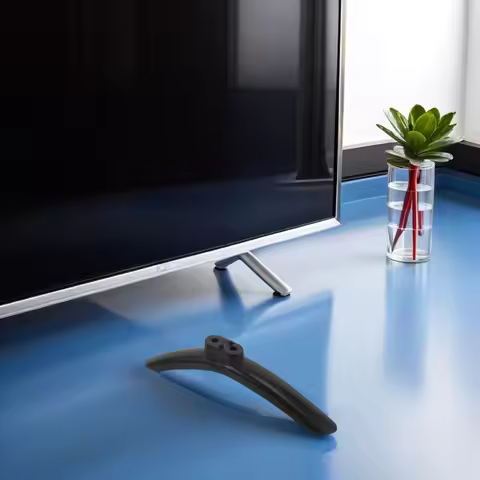 2Pcs Adjustable TV Stand Legs Support Feet for 32 40 43 48 49 50 55 60 65 Inch Flat Screen Tvs TV Ri