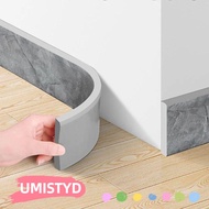 UMISTYDREAMUM9U 2M/Roll Skirting Line, Soft Self Adhesive Wall Sticker, DIY  Anti-collision Thickene