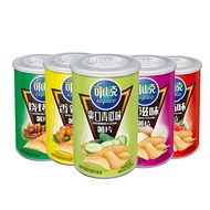 Cobic Potato Chips 45g Small Cans Whole (24 Cans) Casual Snacks Puffed Food PortablePackaging Multip