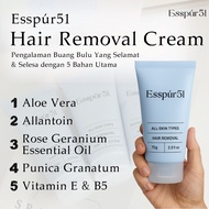 【OFFICIAL STORE】Pure51 (Esspur51) Hair Removal Cream【Ready Stock】